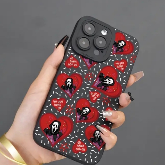 NWT!! SCREAMS GHOSTFACE IPHONE DURABLE CASE!! YOU HANG UP CASE!! Various Sizes - Picture 13 of 16